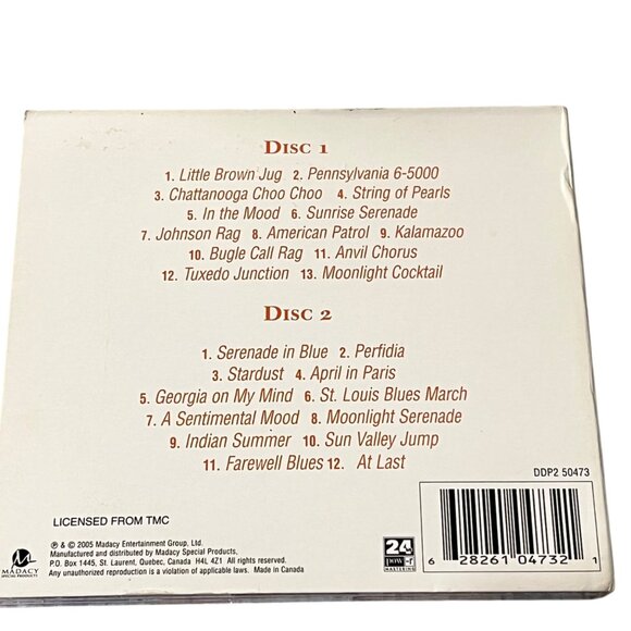 Glenn Miller Sound 2 CD Set Classic Jazz Music Album Licensed From TMC - Picture 3 of 4